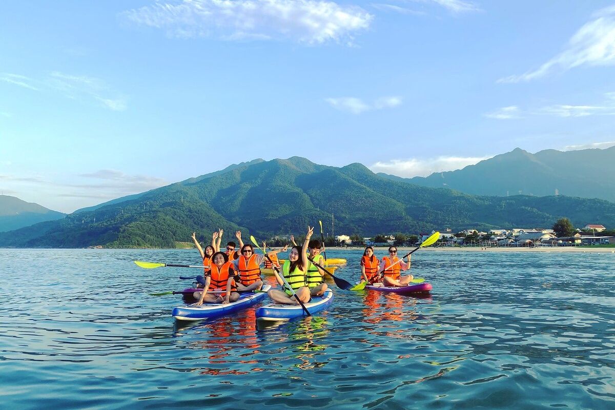 Go Kayaking at Lang Co Lagoon