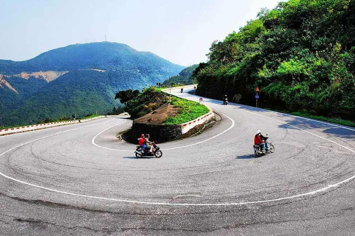 Drive Along the Scenic Hai Van Pass - Lang Co Beach Vietnam