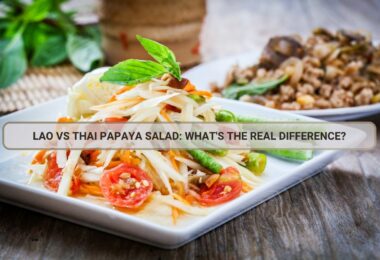 lao vs thai papaya salads