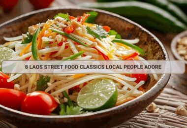 Laos street food