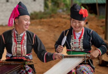 The Ethnic Khmu Village Of Ban Longlao Nung