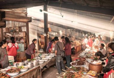 Central Market of Phonsavanh