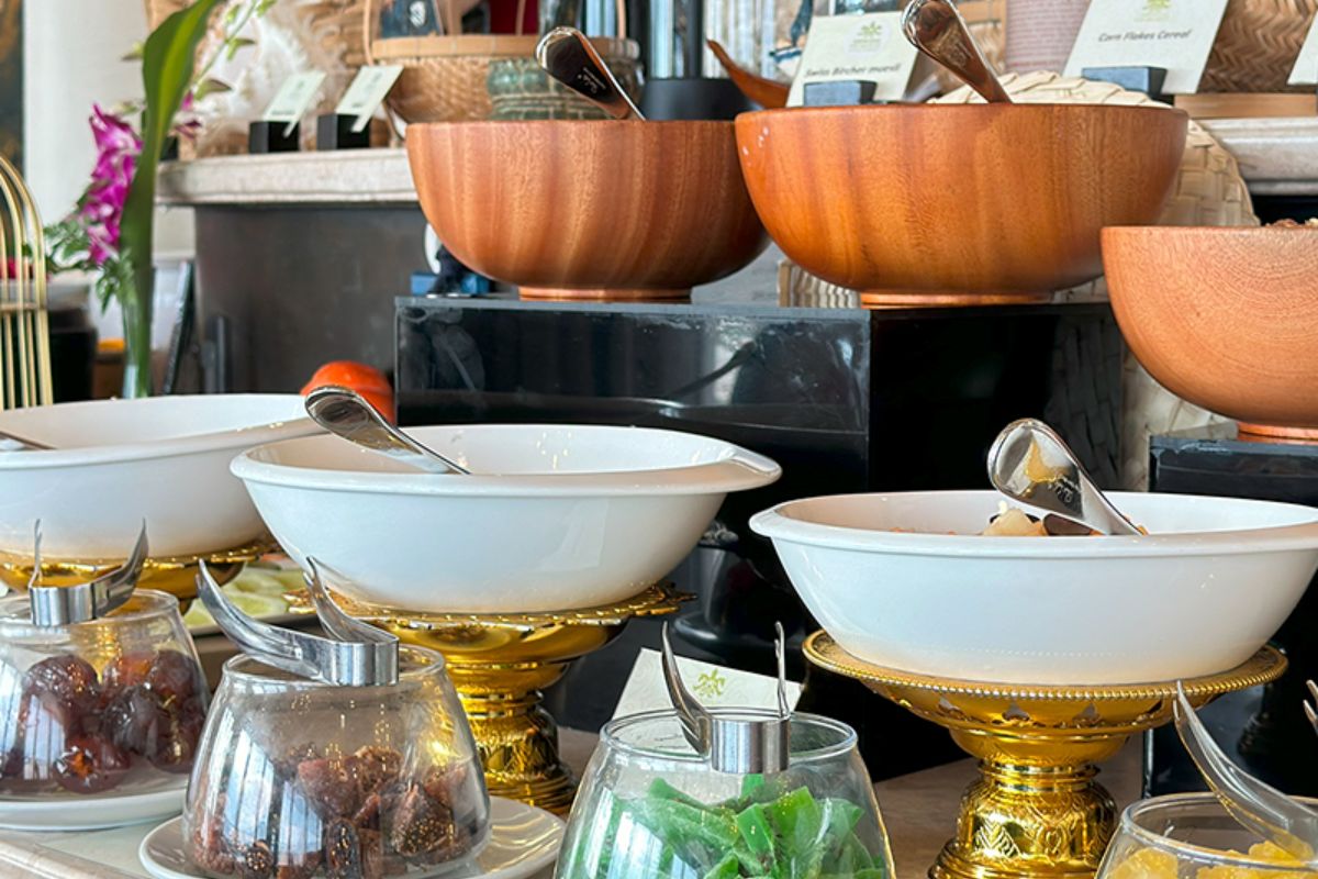 Breakfast Buffet At The Indochine Restaurant.