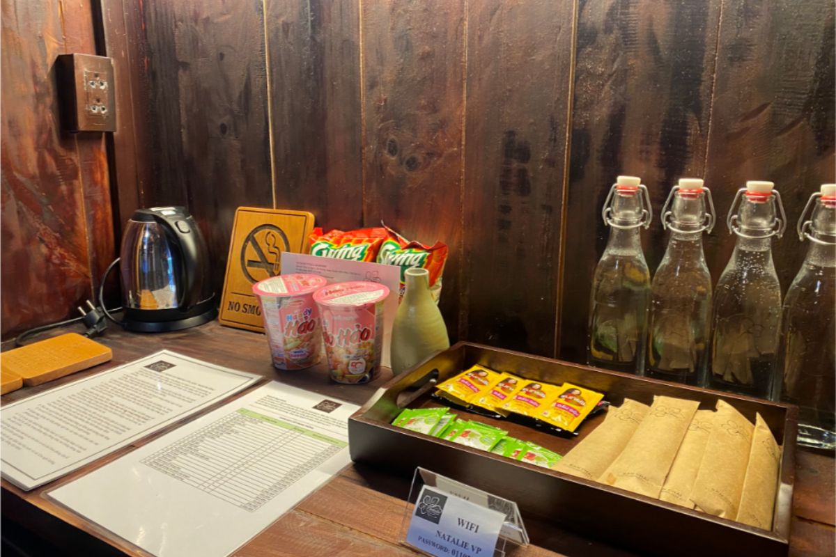 In-Room Refreshments Provided Daily