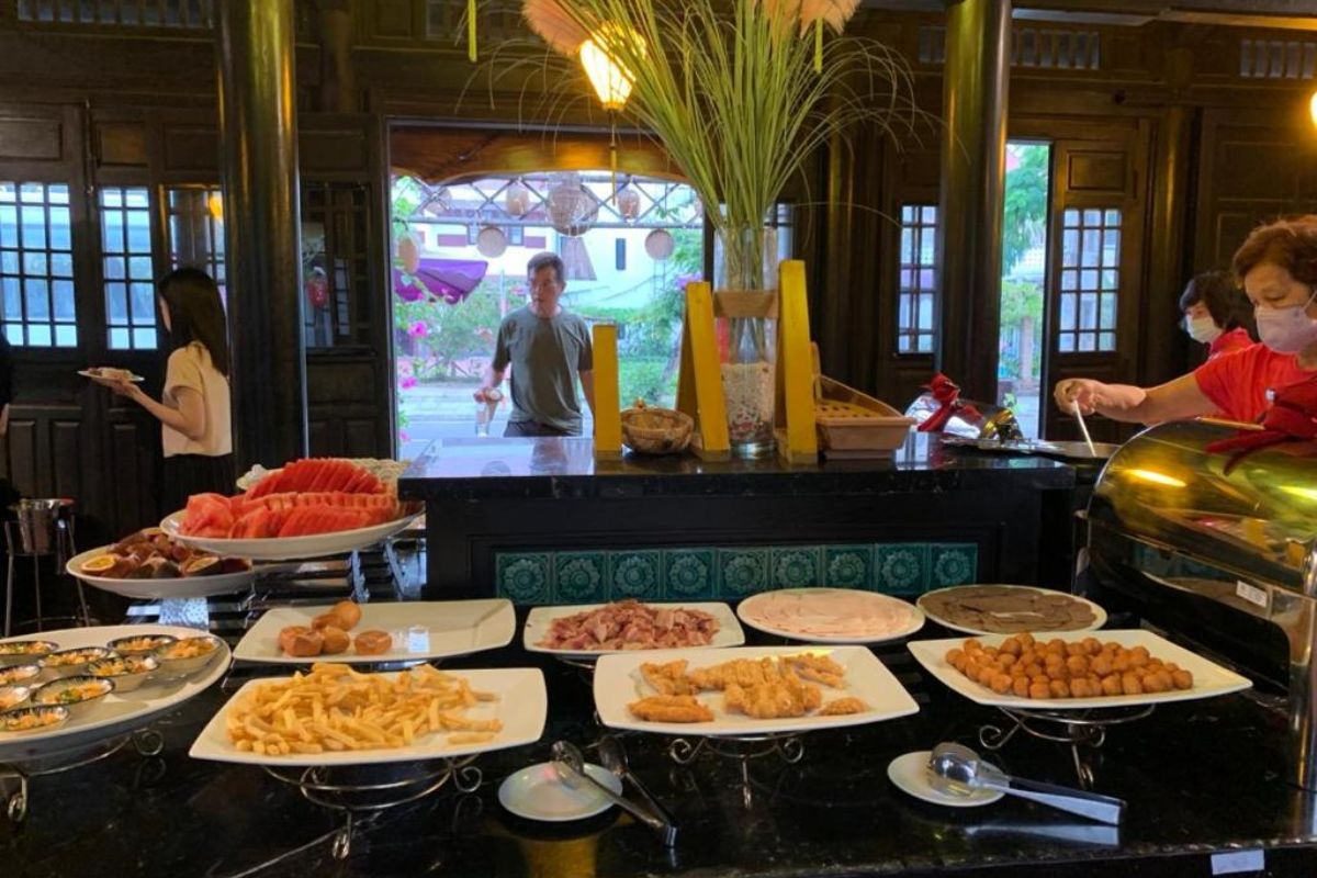 Dining at Nature Resort Hoi An