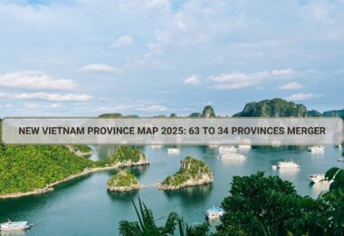 Vietnam province map