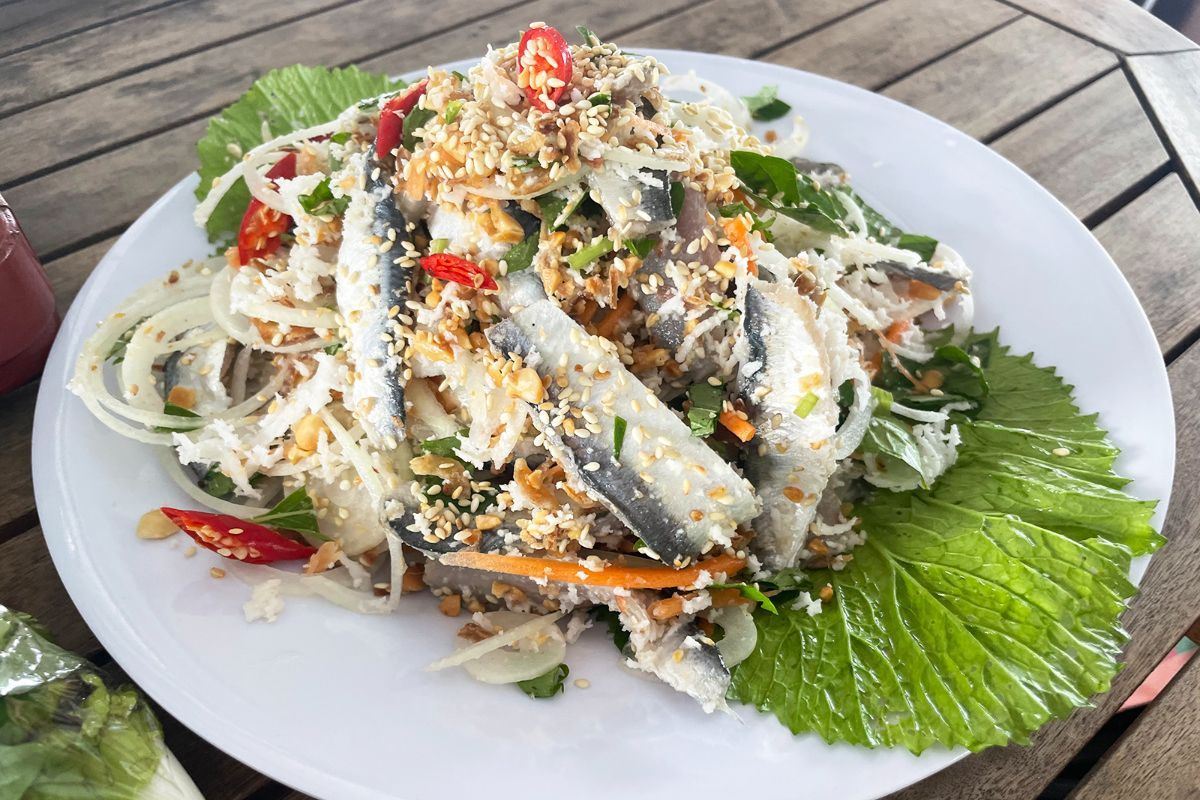Herring Salad At Ra Khoi Restaurant 