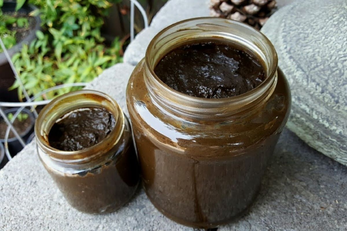 Black Crab Paste - Lao Papaya Salad