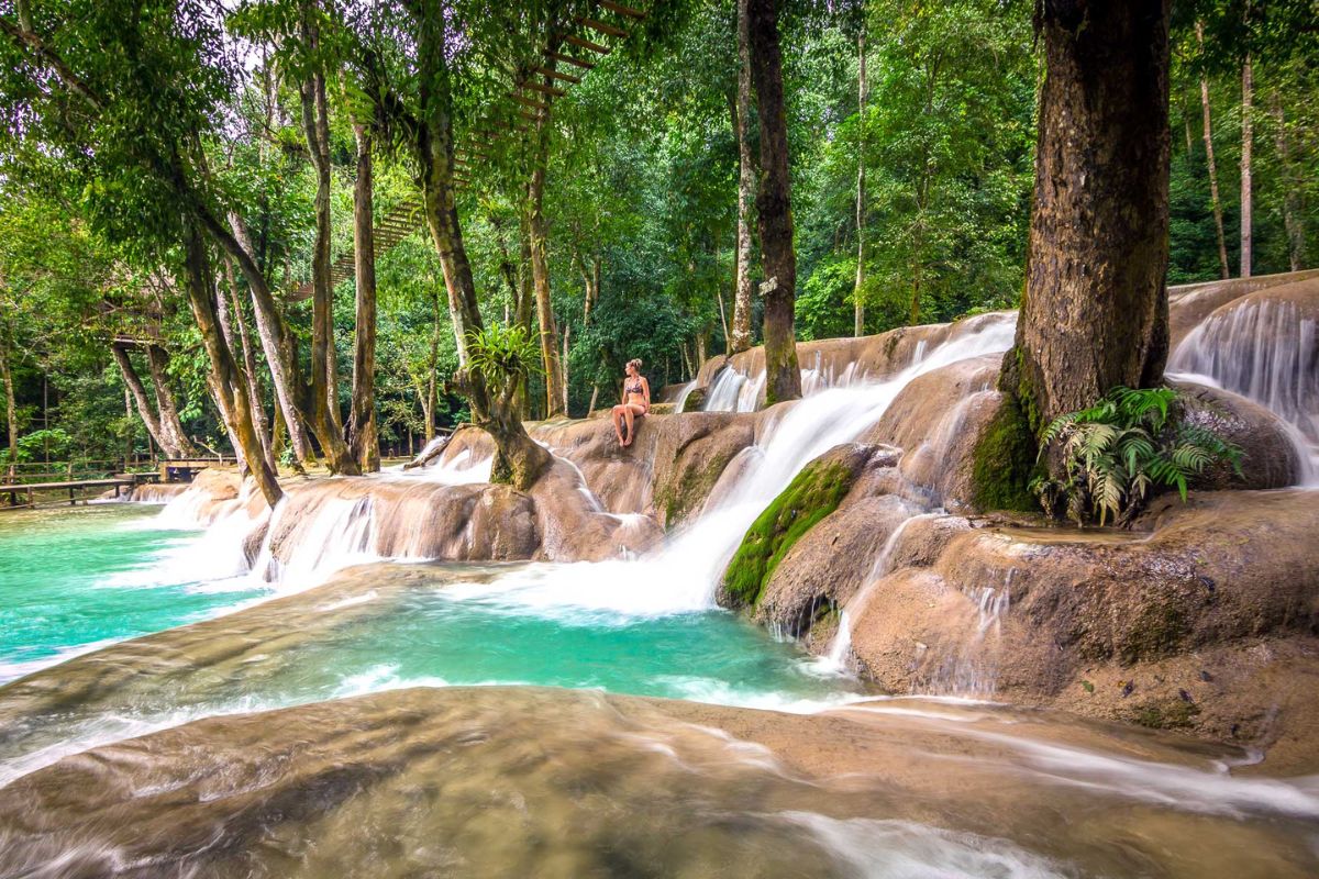 Tad Sae Waterfall For Conscious Travelers