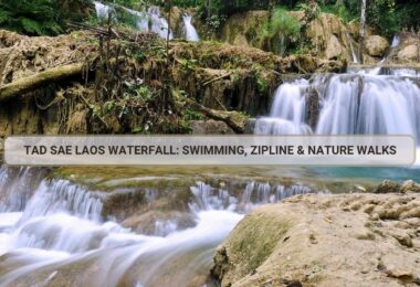 Tad Sae Laos Waterfall