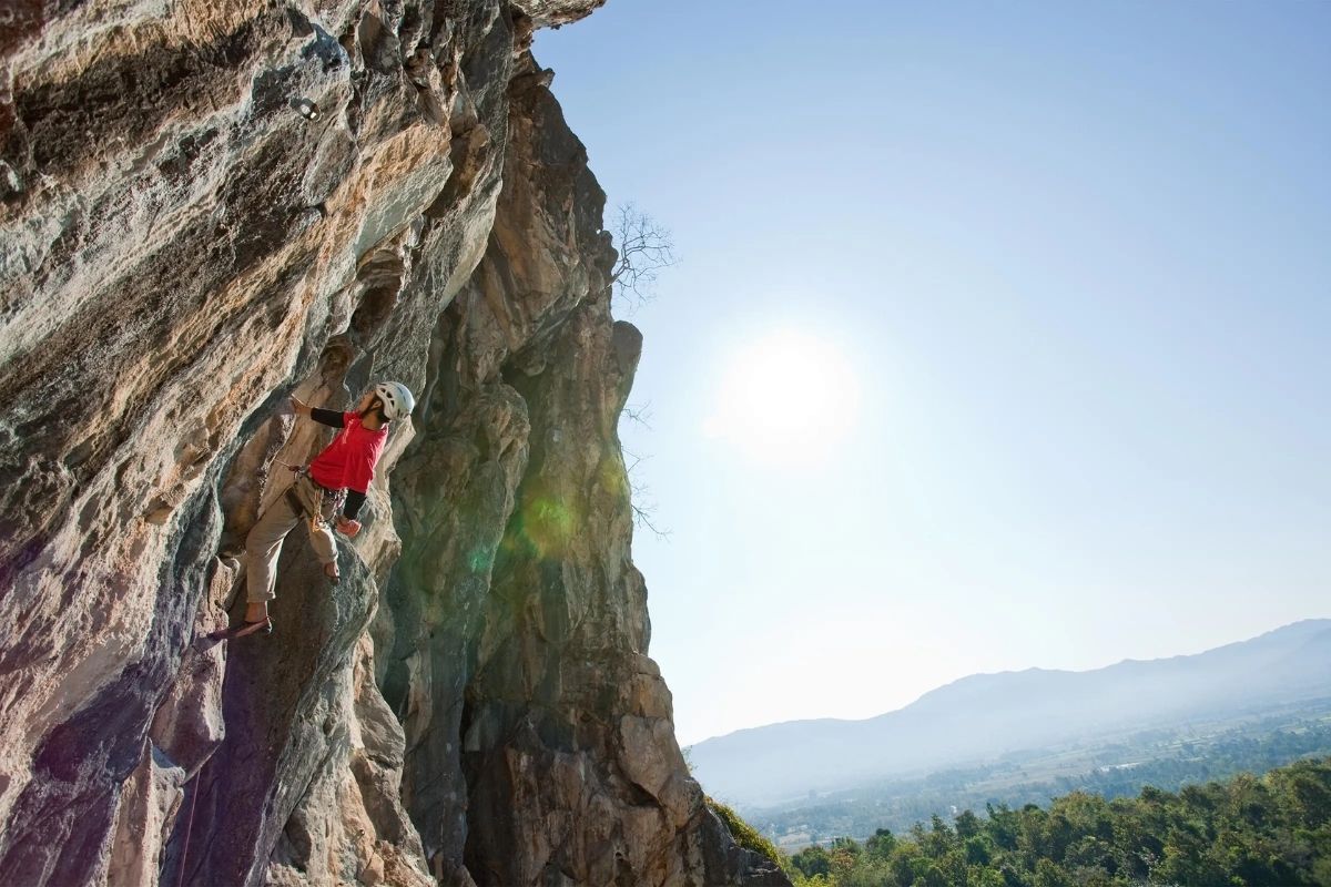 Crazy Horse Buttress - Thailand Rock Climbing Tours
