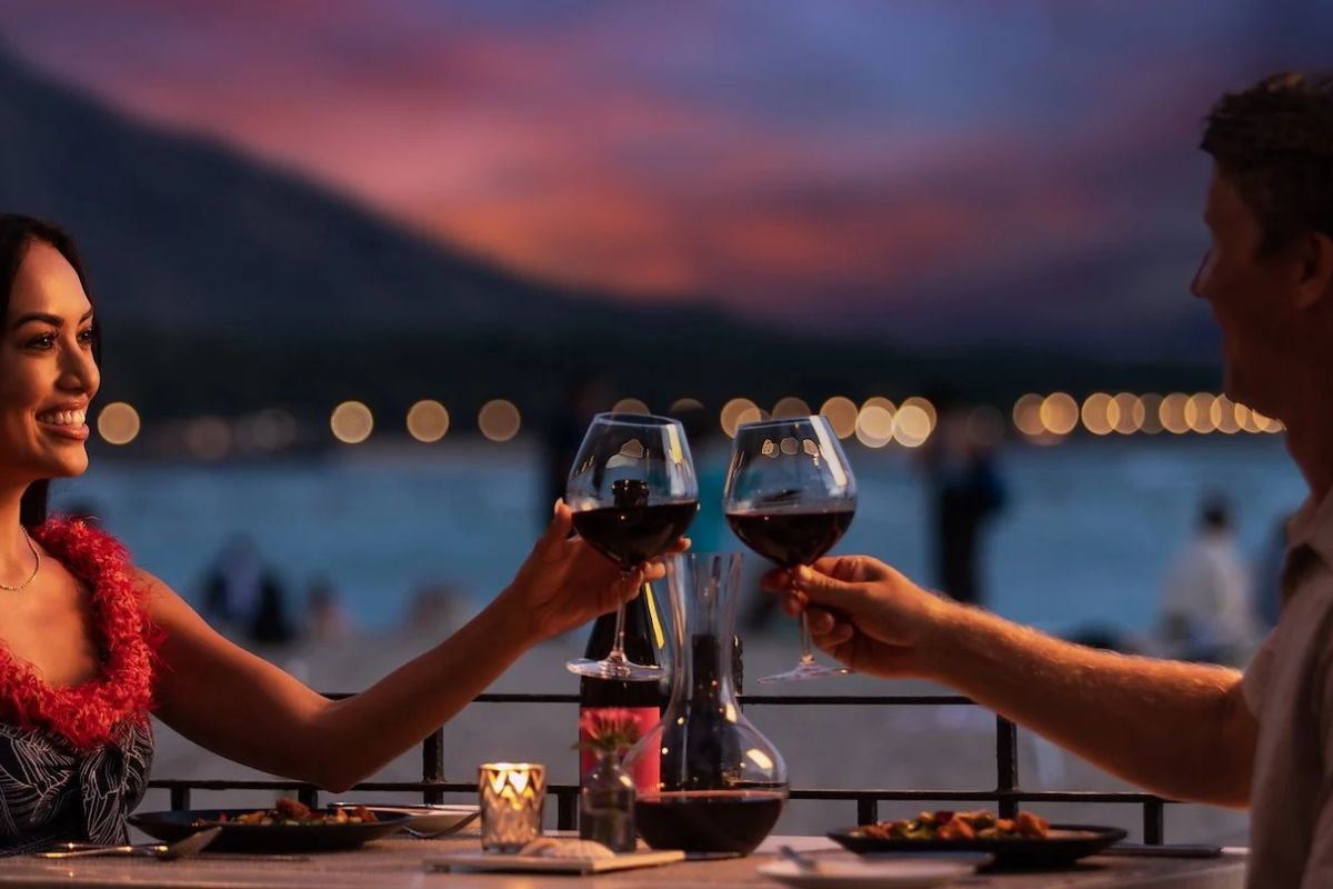 Dinner At Azure Restaurant