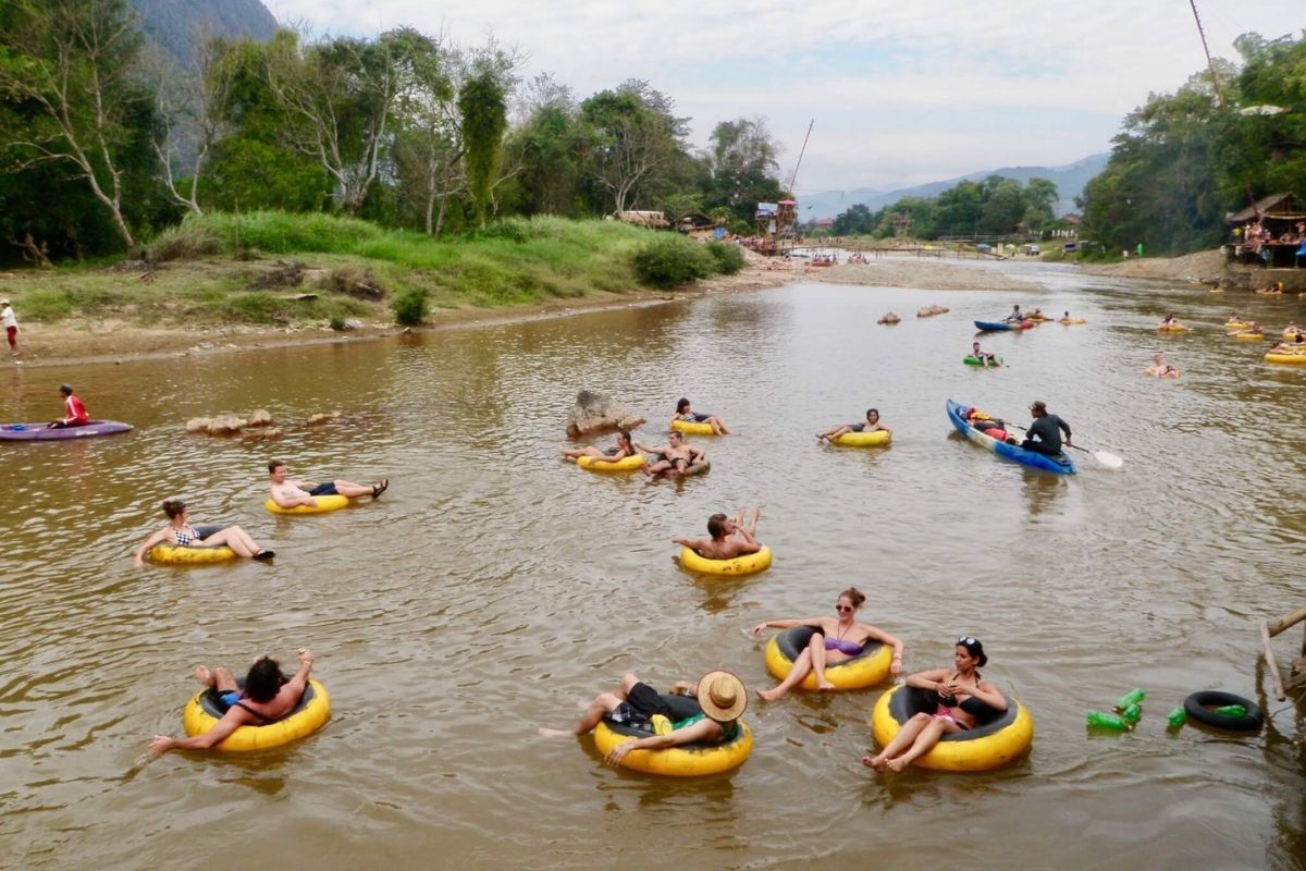 tubing Vang Vieng Laos