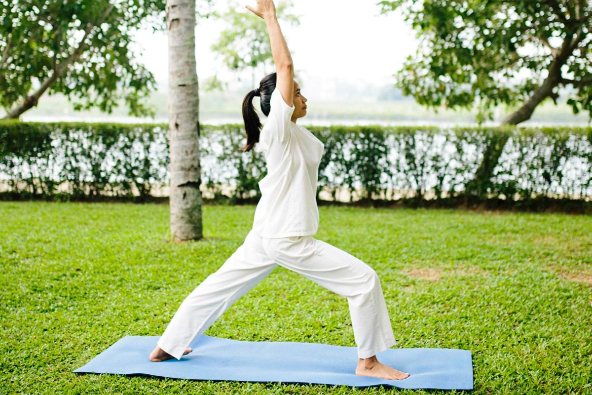 Morning Yoga by the River at Anantara Da Nang