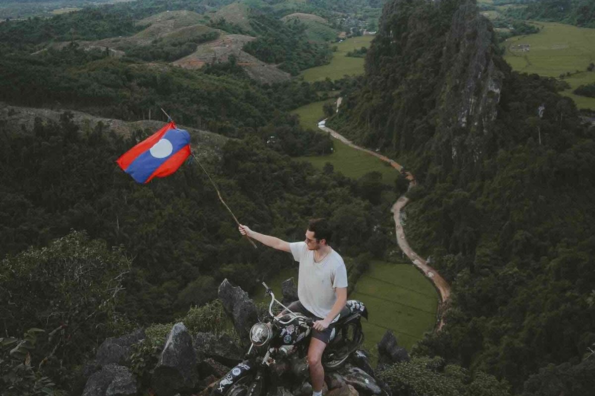 Nam Xay Viewpoint - Vang Vieng Laos