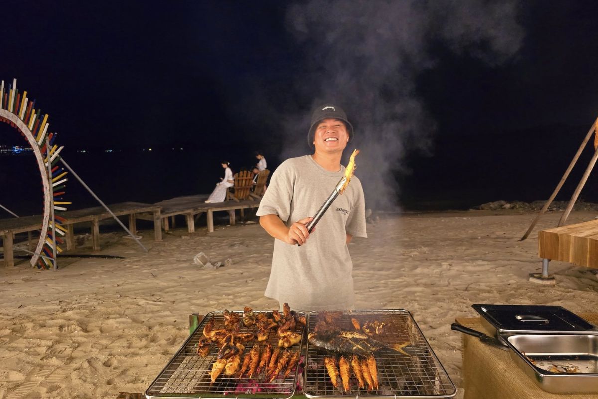 BBQ on the beach