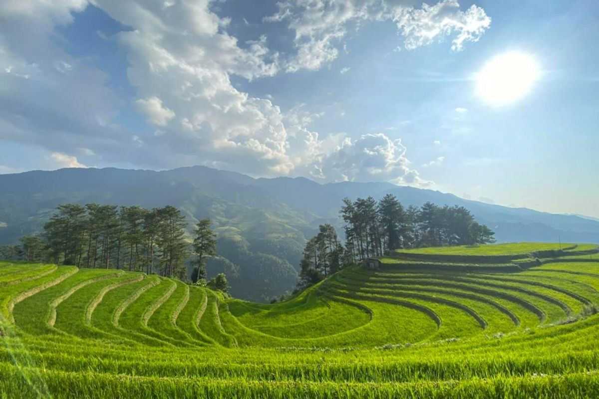Horse-shoe Hill of San Nhu