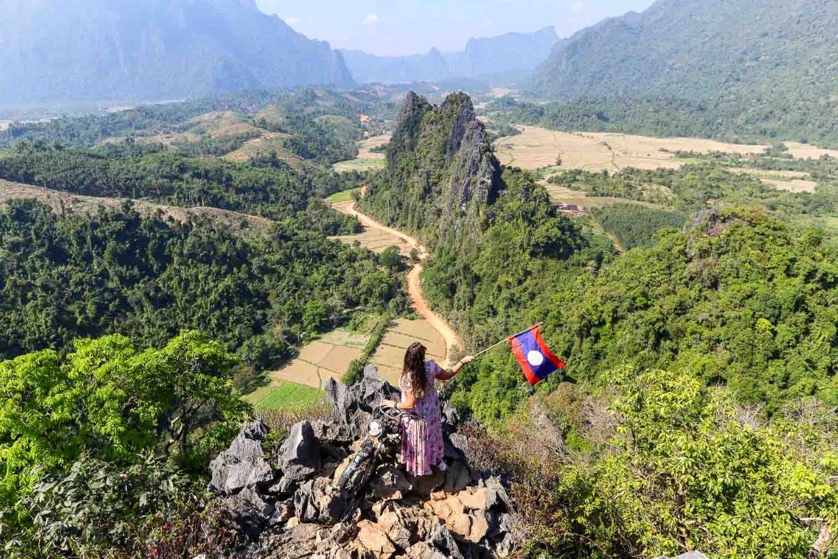 Trek To Nam Xay Viewpoint