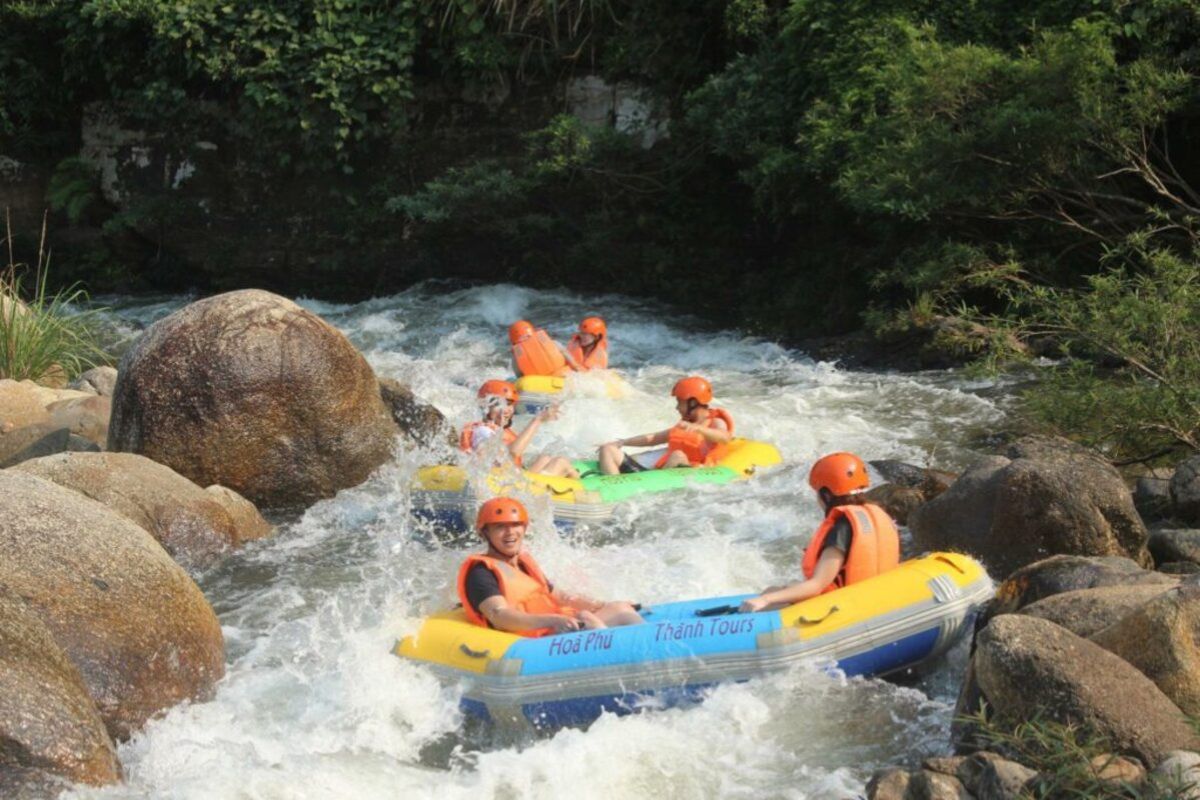 Waterfall Slide at Hoa Phu Thanh