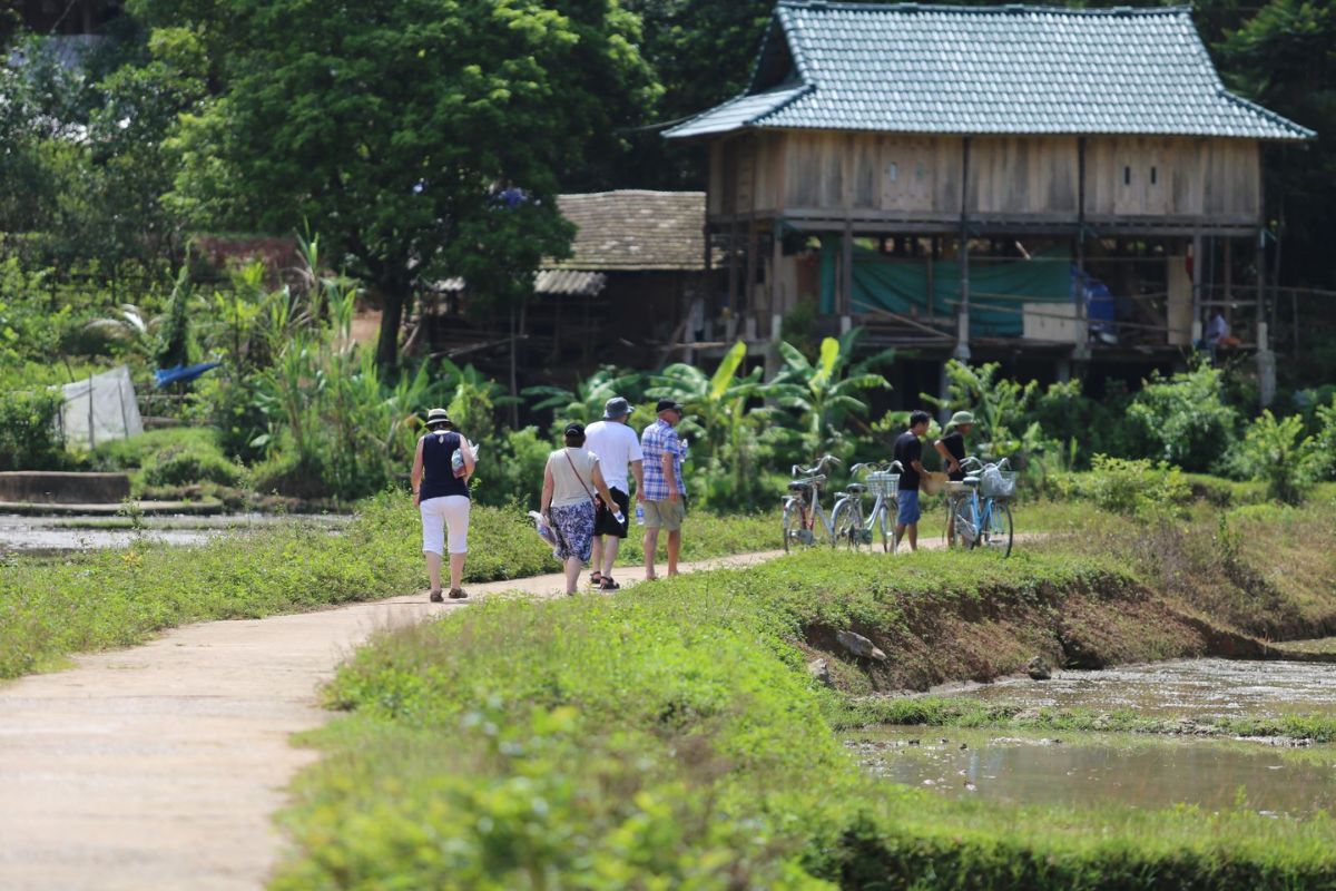 Walk to Mai Chau Lake