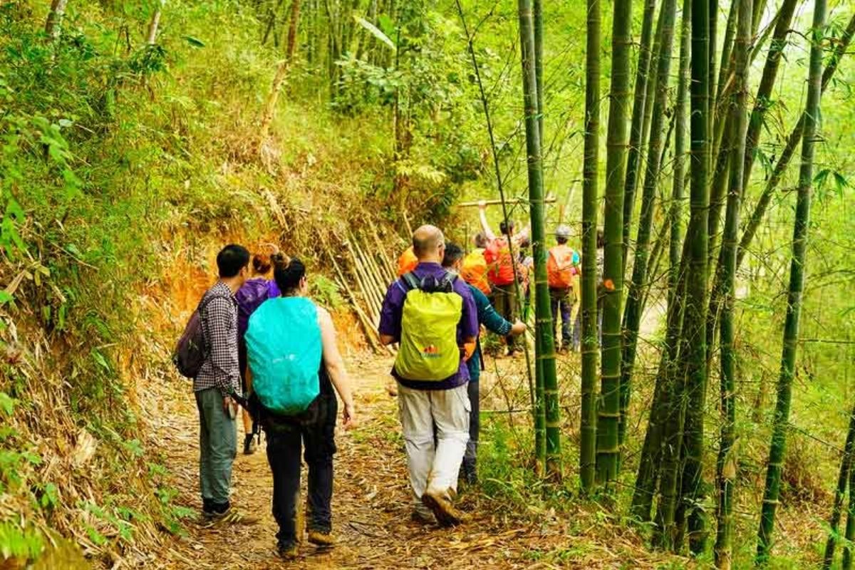 Pom Coong trek, Mai Chau in April