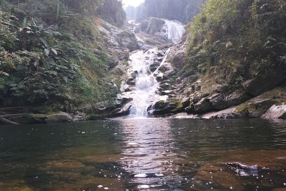 Waterfalls in Xa Phin