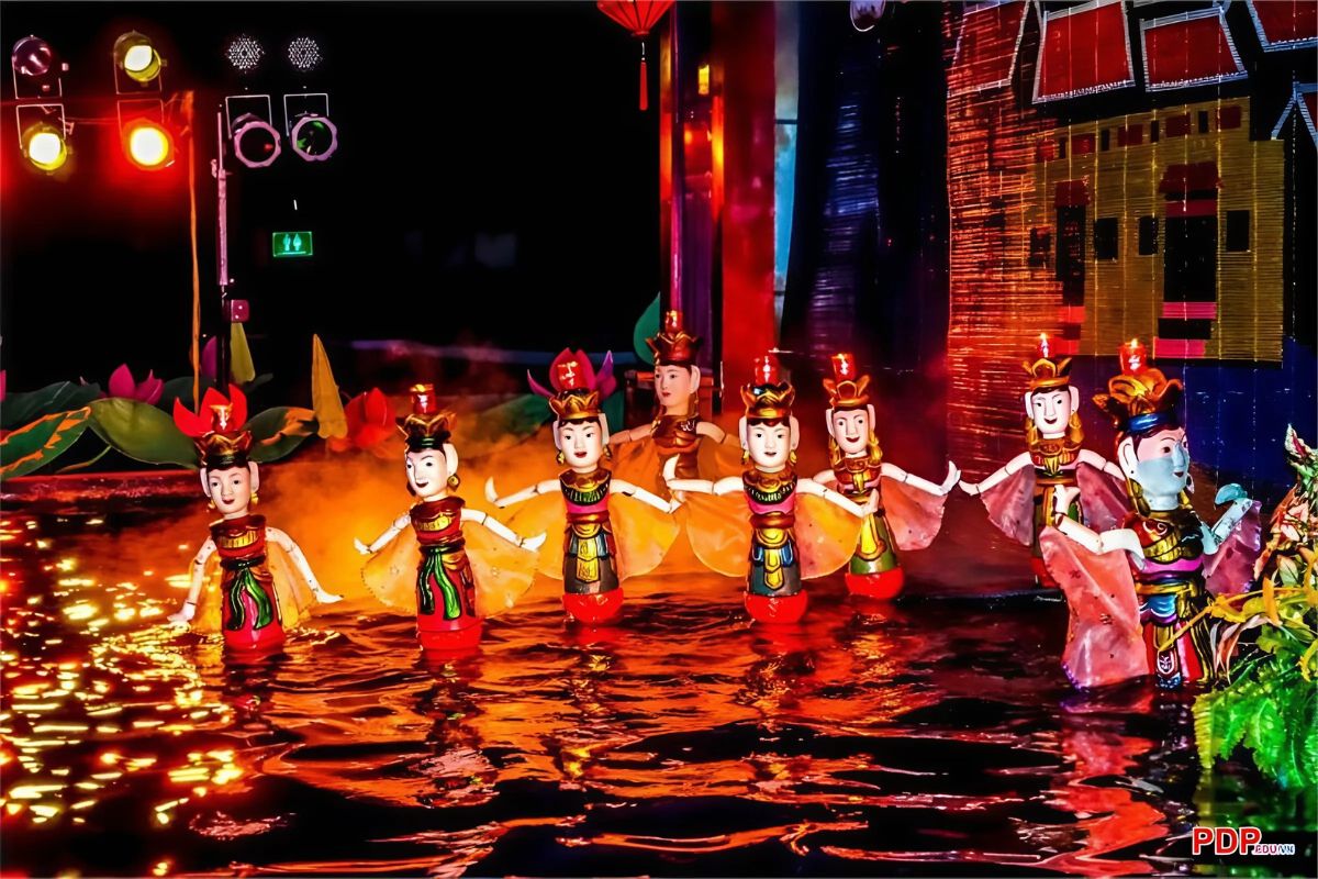 VIP Water Puppets at Thang Long Theater