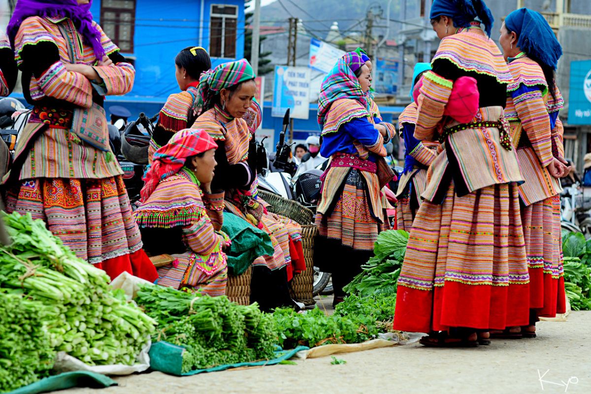 Winter Markets in Sapa Town 