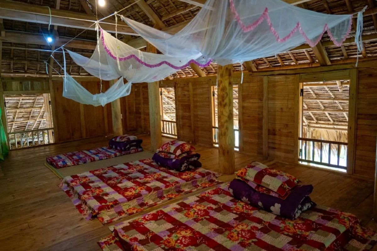 Dormitory Room at Pu Luong Hillside Lodge 