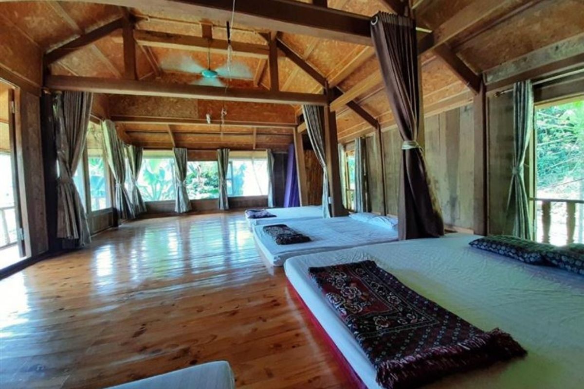 Shared Dormitory at Little Mai Chau Homestay 