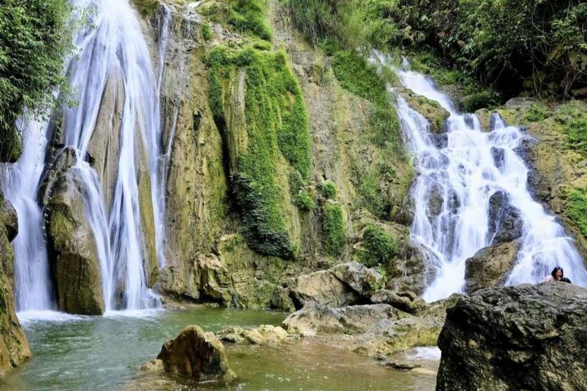 Thac Go Lao in Mai Chau February 