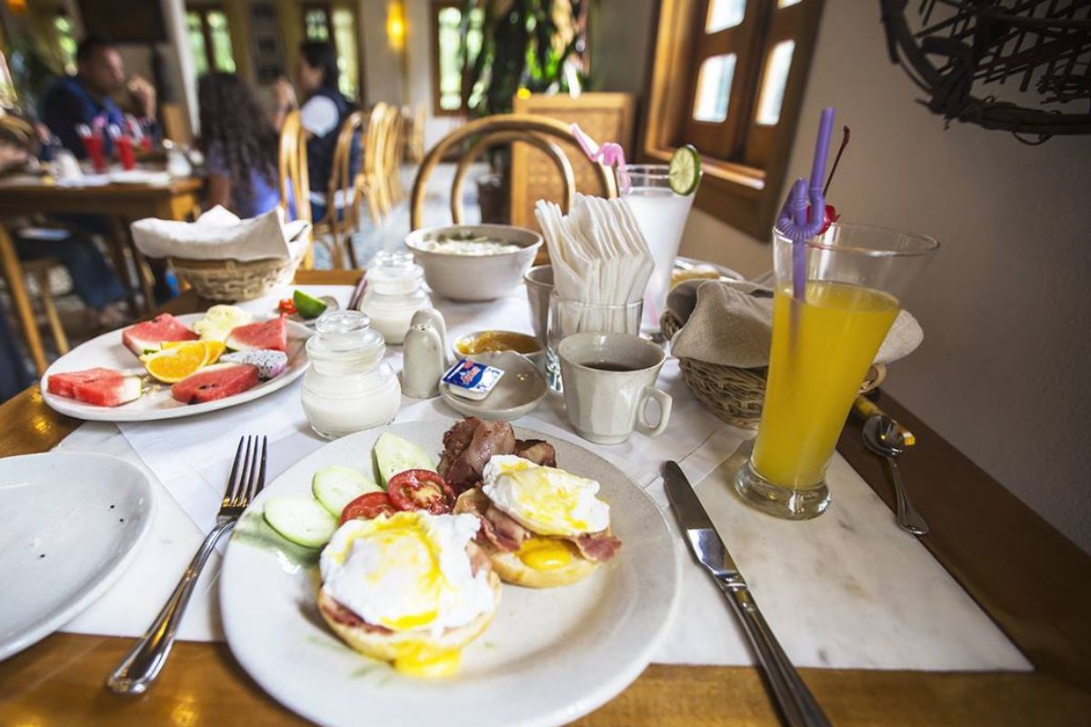 Breakfast at Tam Coc Garden Resort