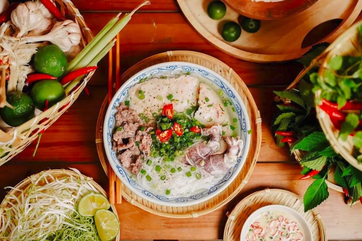 Bun Quay magic at Kien Xay