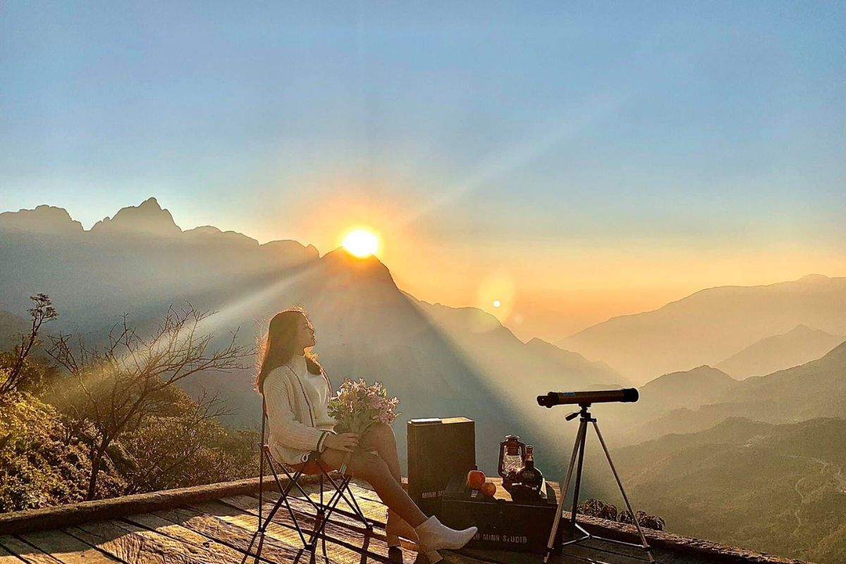 Watching The Sunset at O Quy Ho 