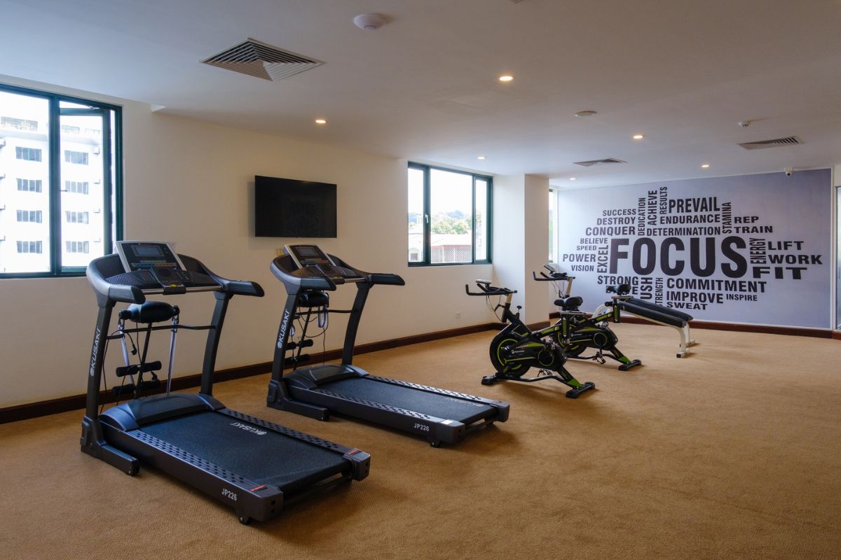 Fully Equipped Fitness Center at Halong Dream Hotel