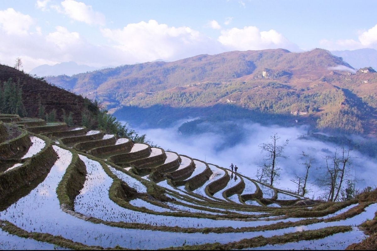 Muong Hoa Valley in April on Sapa
