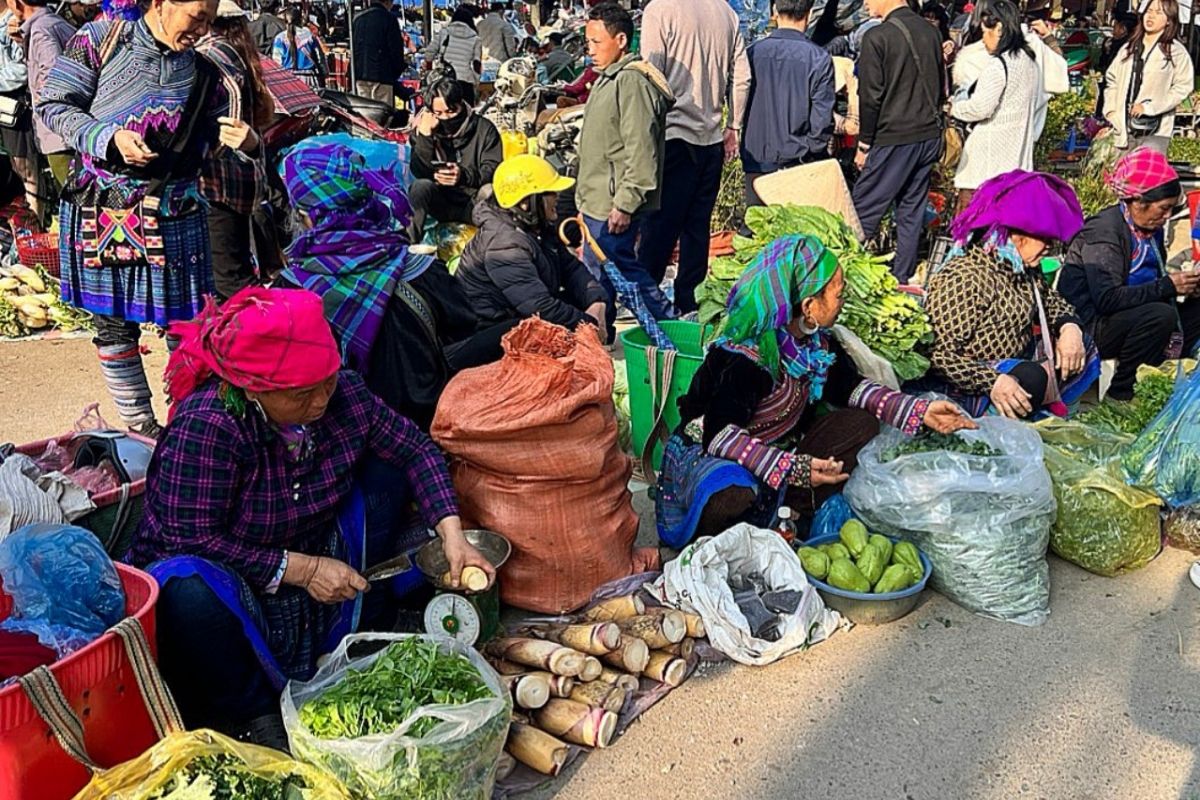 Bac Ha Market in March on Sapa