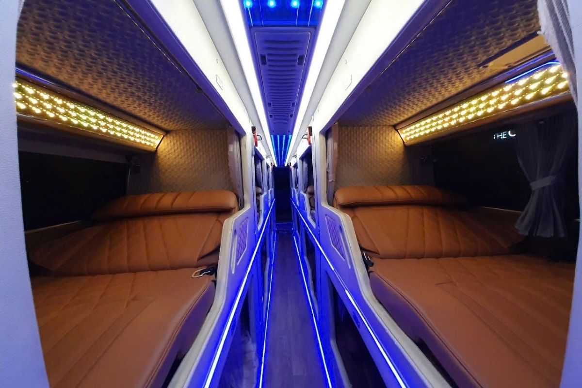 VIP Cabin at Sapa King Express Bus