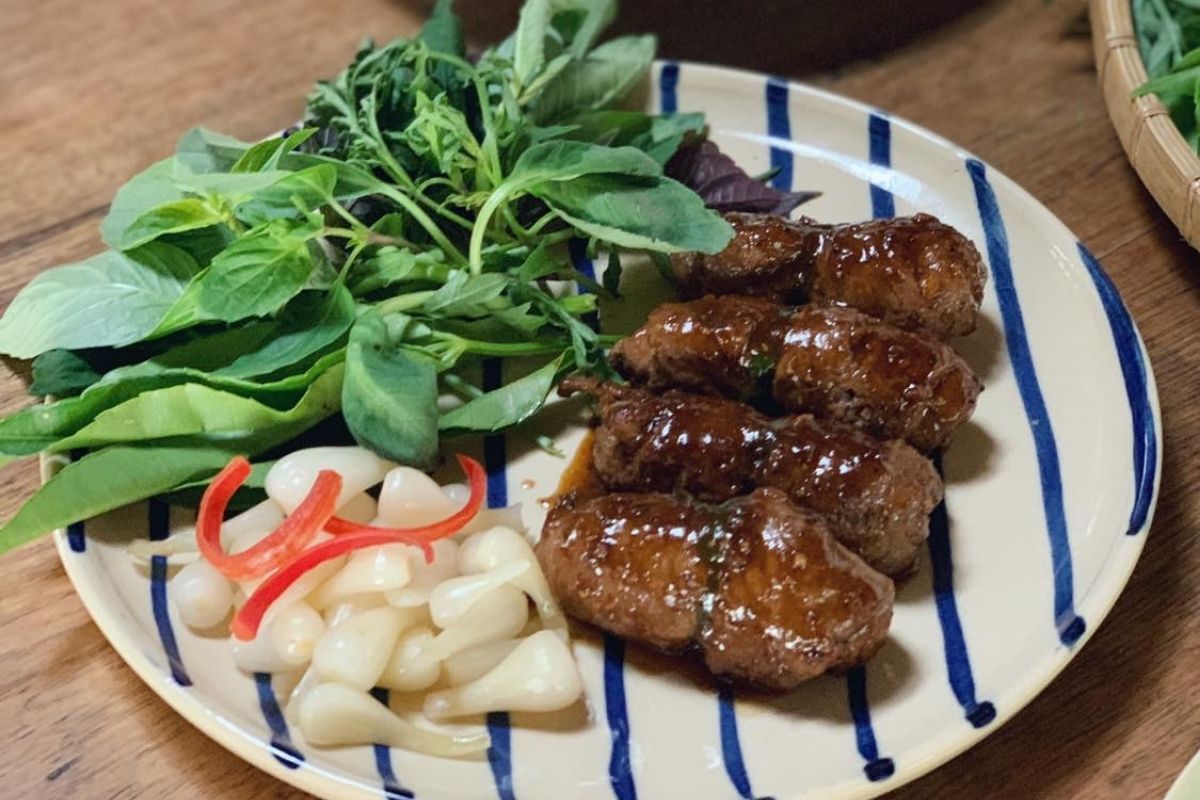 Bò lúc lắc at Secret Garden Restaurant Ho Chi Minh 