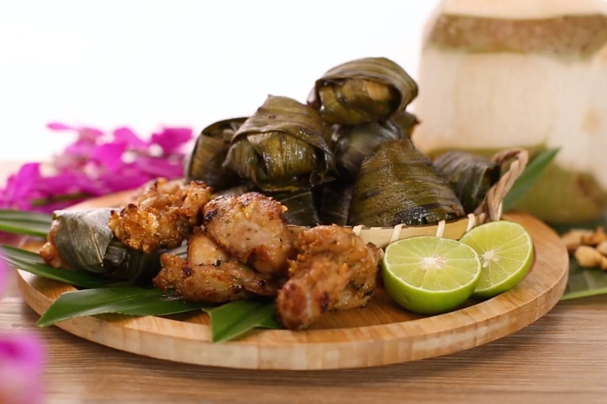Crispy pandan chicken, Spice Bistro Ho Chi Minh