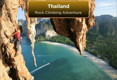 thailand rock climbing adventure