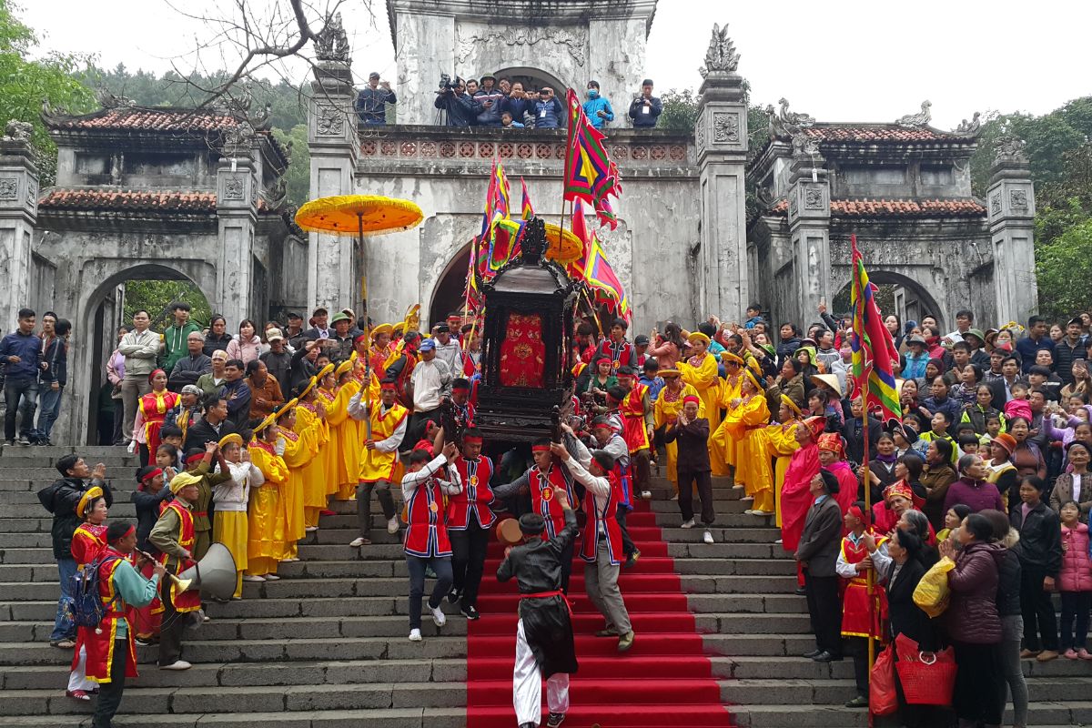 Ba Trieu Festival in March