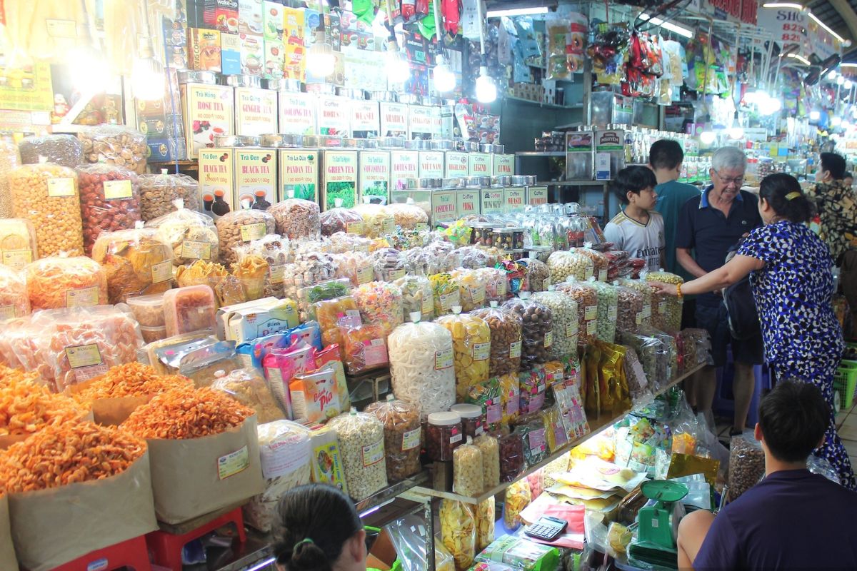 Local Sweets in Ben Thanh Market 
