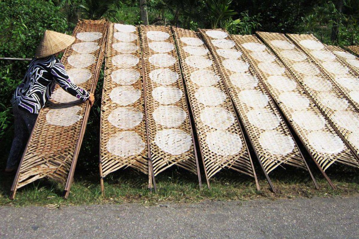 Rice Paper Village in Ben Tre