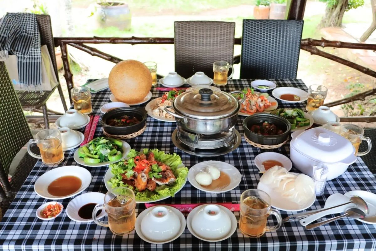 Enjoy a Quiet Breakfast by the Water.
