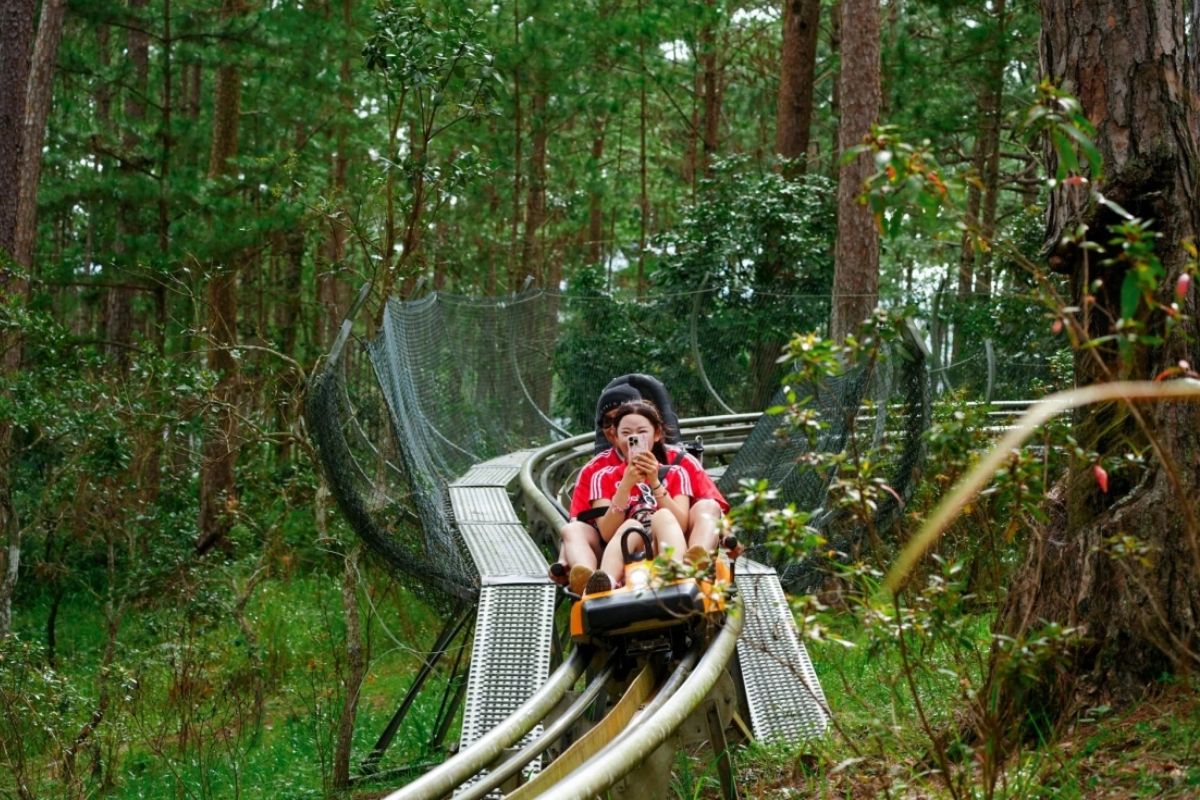 Roller Coaster at Datanla Waterfall