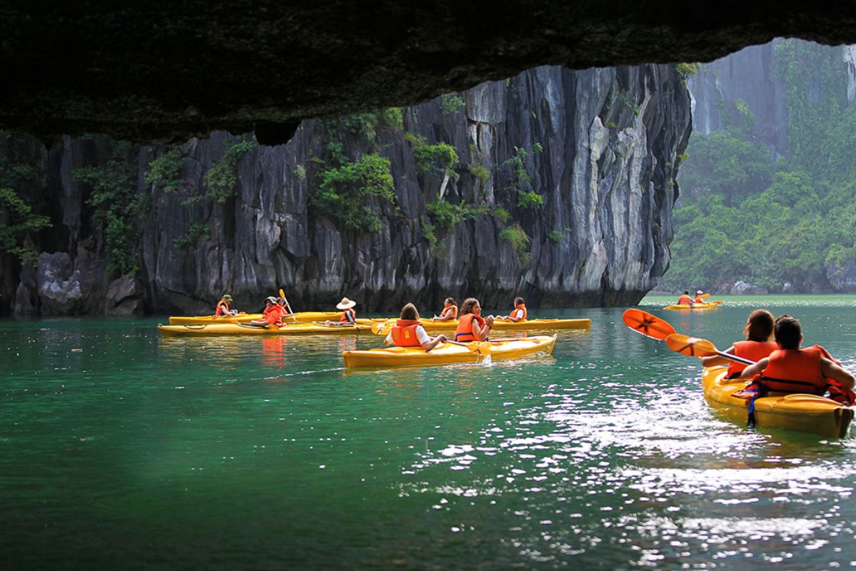 Vietnam Self-Guided Tour: Kayak Through Ha Long’s Limestone Grottos