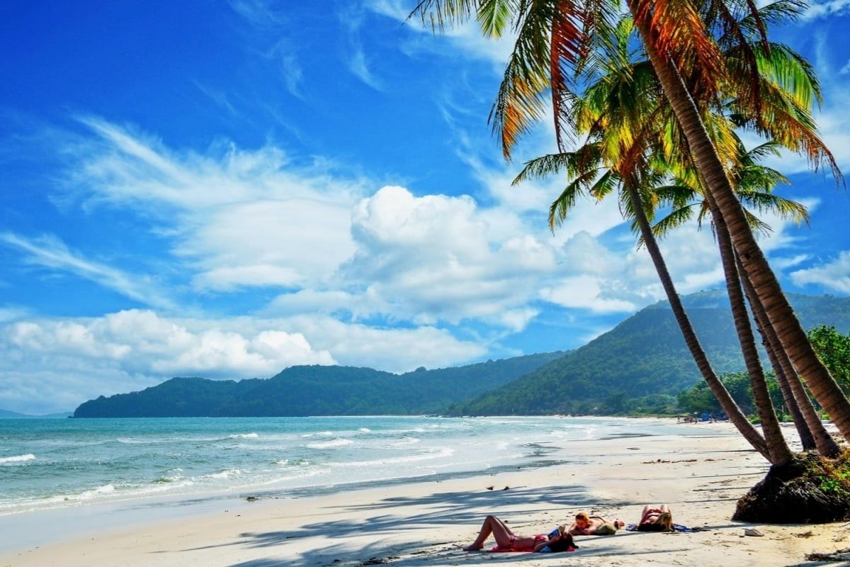 Relax on Khem Beach in May on Phu Quoc