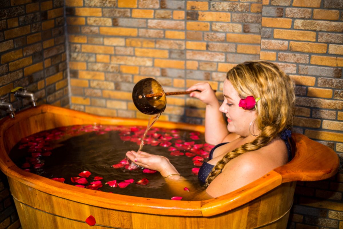 Herbal Bath at Sapa Green Spa