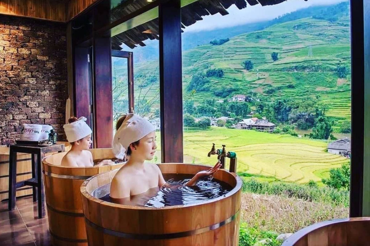 Herbal Bath at Ta Phin Village